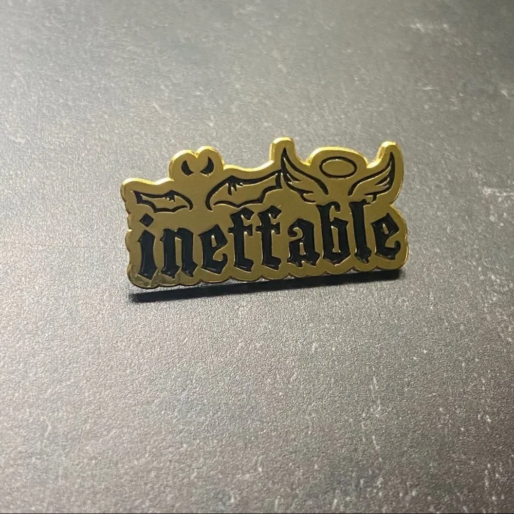 Ineffable Gold Enamel Pin/ Brooch Lapel
